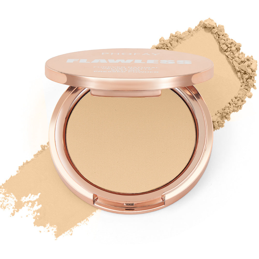VelviSet Matte Setting Pressed Powder — 10g