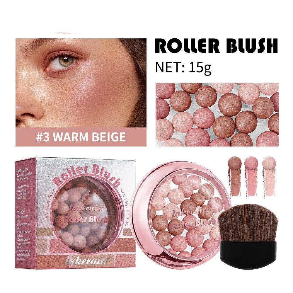 Roller Blush – 3D Highlight & Soft Glow Balls