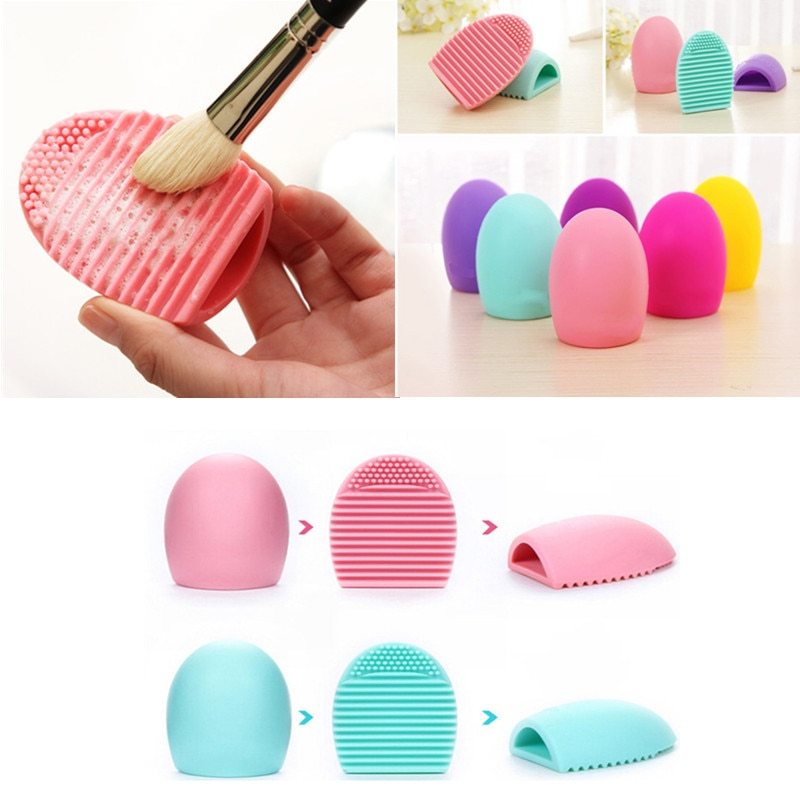 Silicone Brush Cleaning Egg