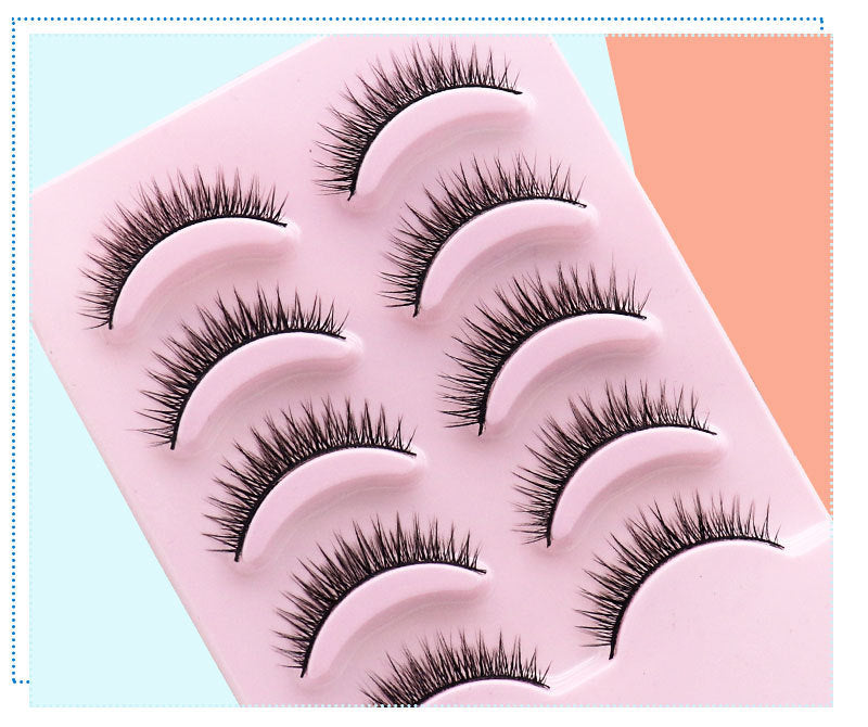 Handmade Natural Cross Lashes