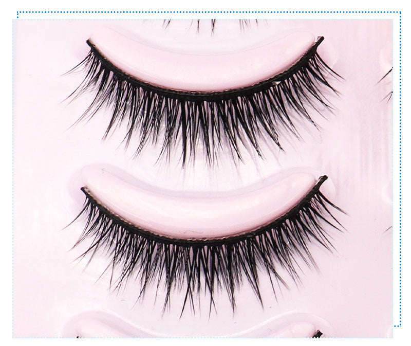 Handmade Natural Cross Lashes