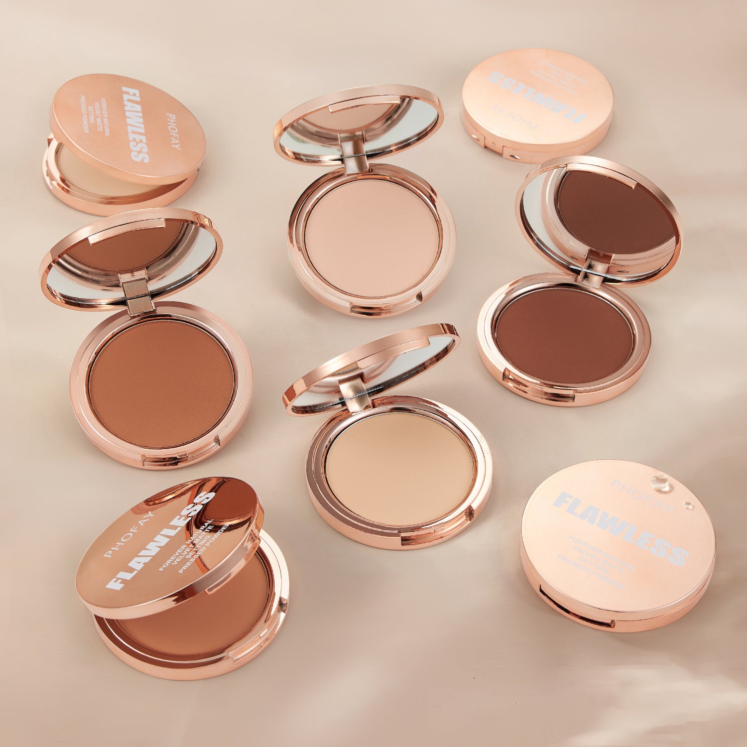 VelviSet Matte Setting Pressed Powder — 10g