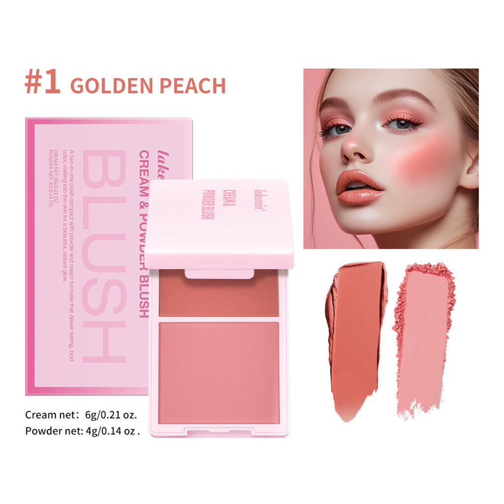 2 in 1 Cream & Powder Blush