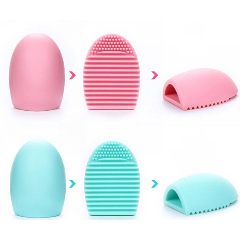 Silicone Brush Cleaning Egg