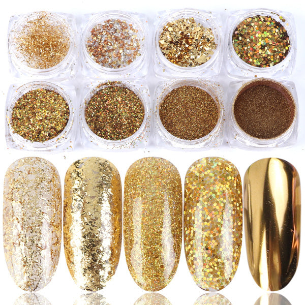 Glitter Mix Nail Set
