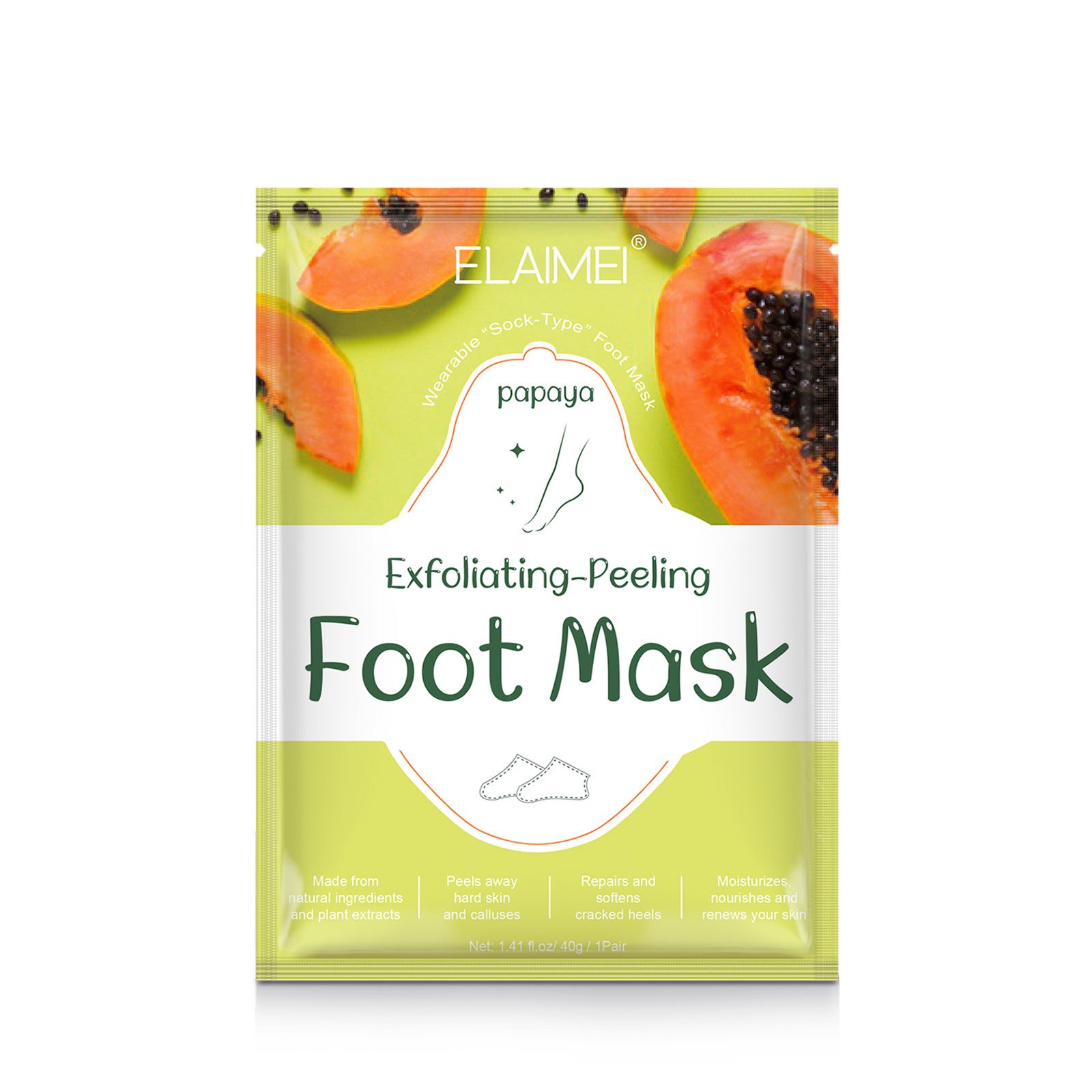 Whitening Foot Peel Mask