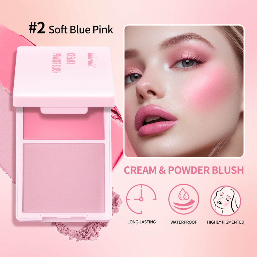 2 in 1 Cream & Powder Blush