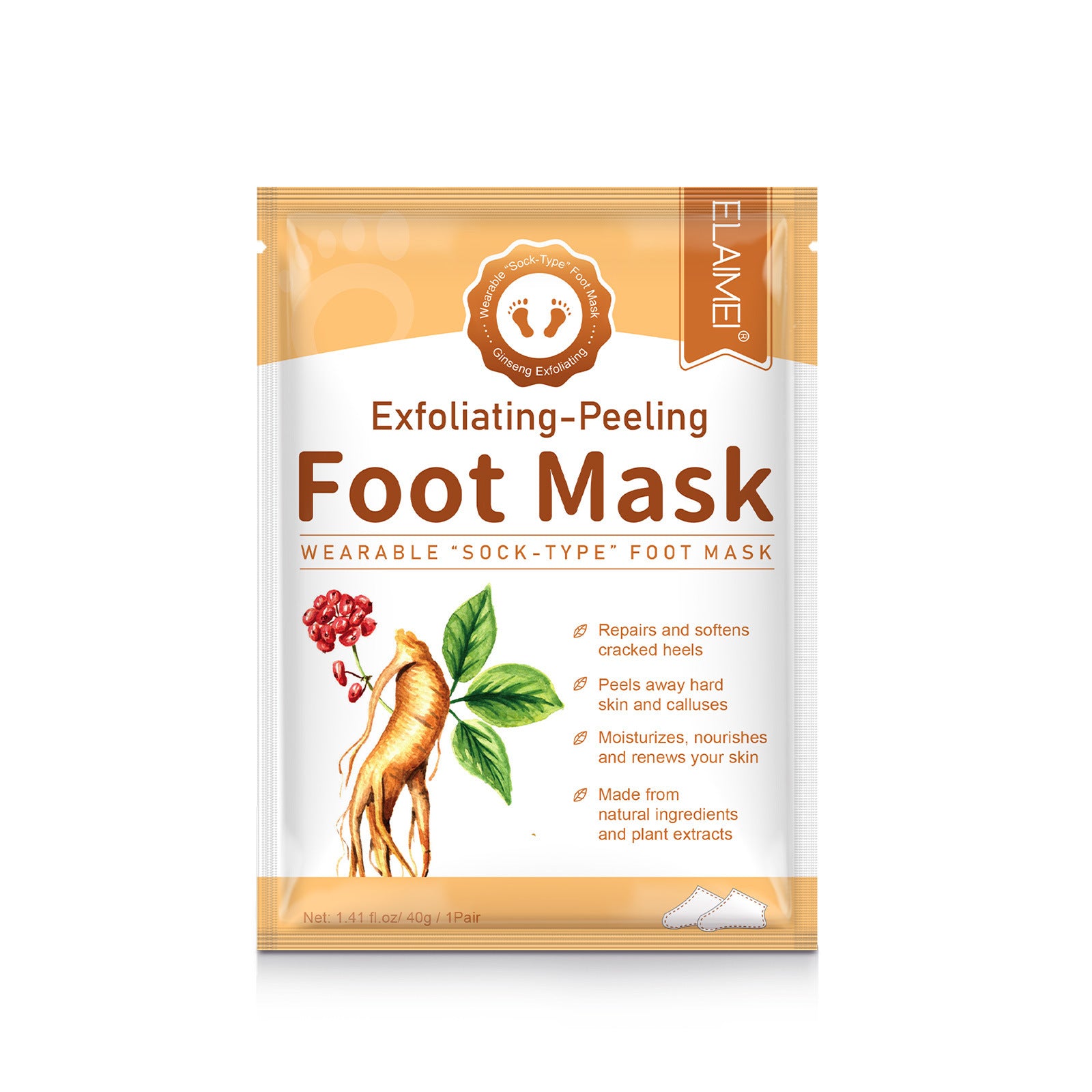 Whitening Foot Peel Mask