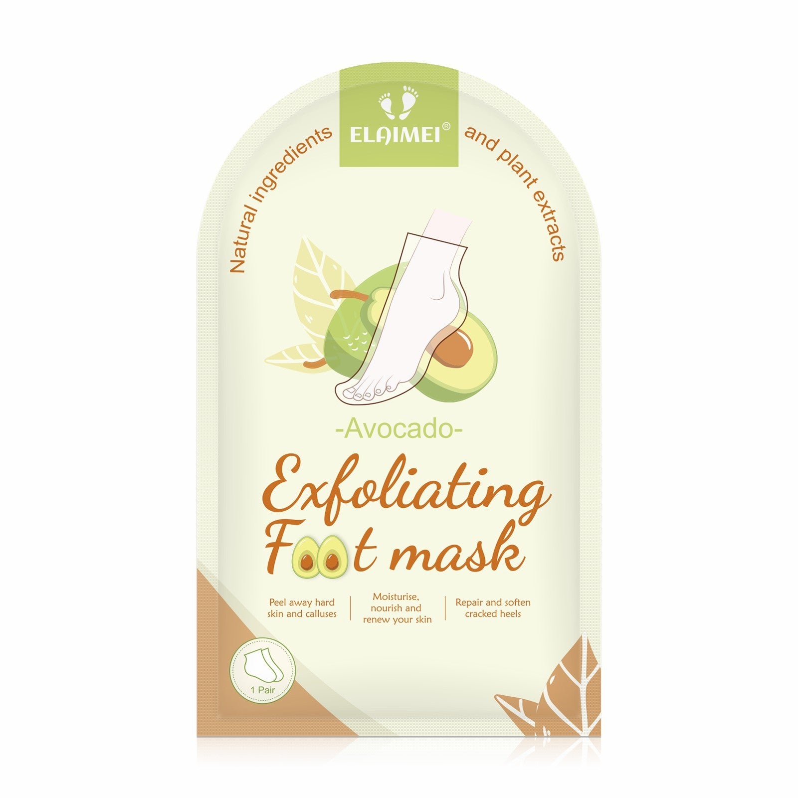 Whitening Foot Peel Mask