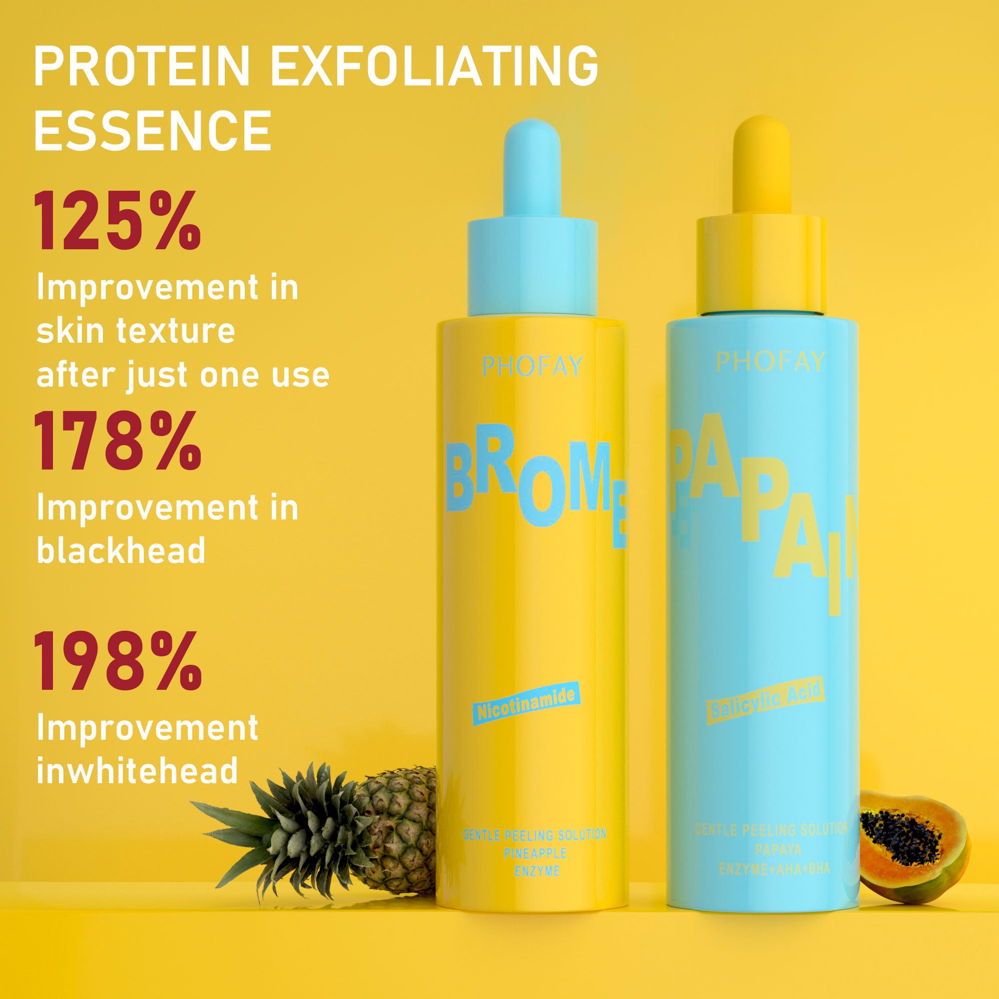 PHOFAY Glycolic Glow Toner — AHA Exfoliating & Brightening Toner