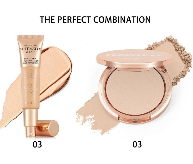 VelviSet Matte Setting Pressed Powder — 10g