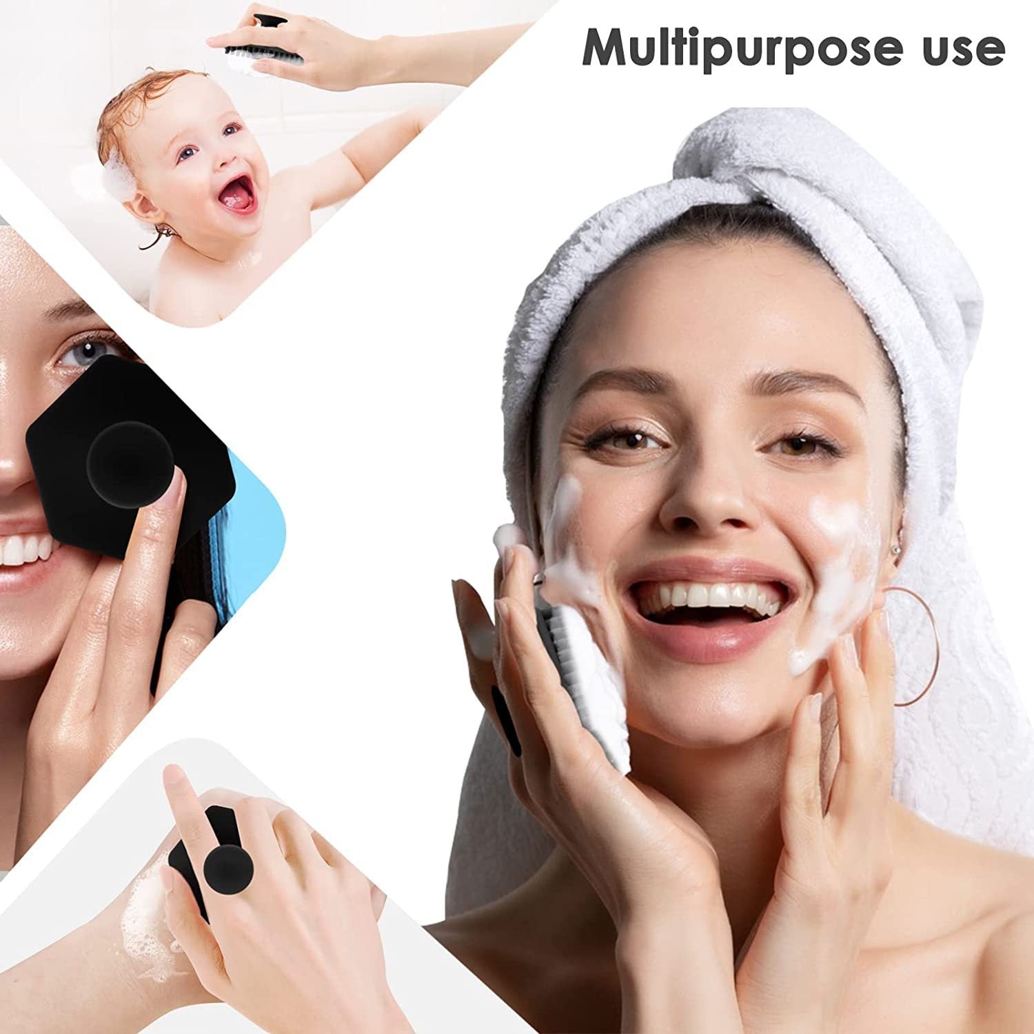 HexaGlow Silicone Face Brush