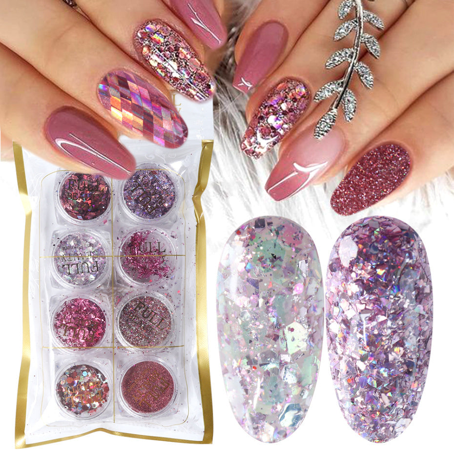 Glitter Mix Nail Set