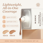 KOEC Tinted Sunscreen SPF 40