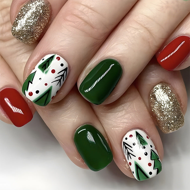 Holiday Sparkle Nail Set