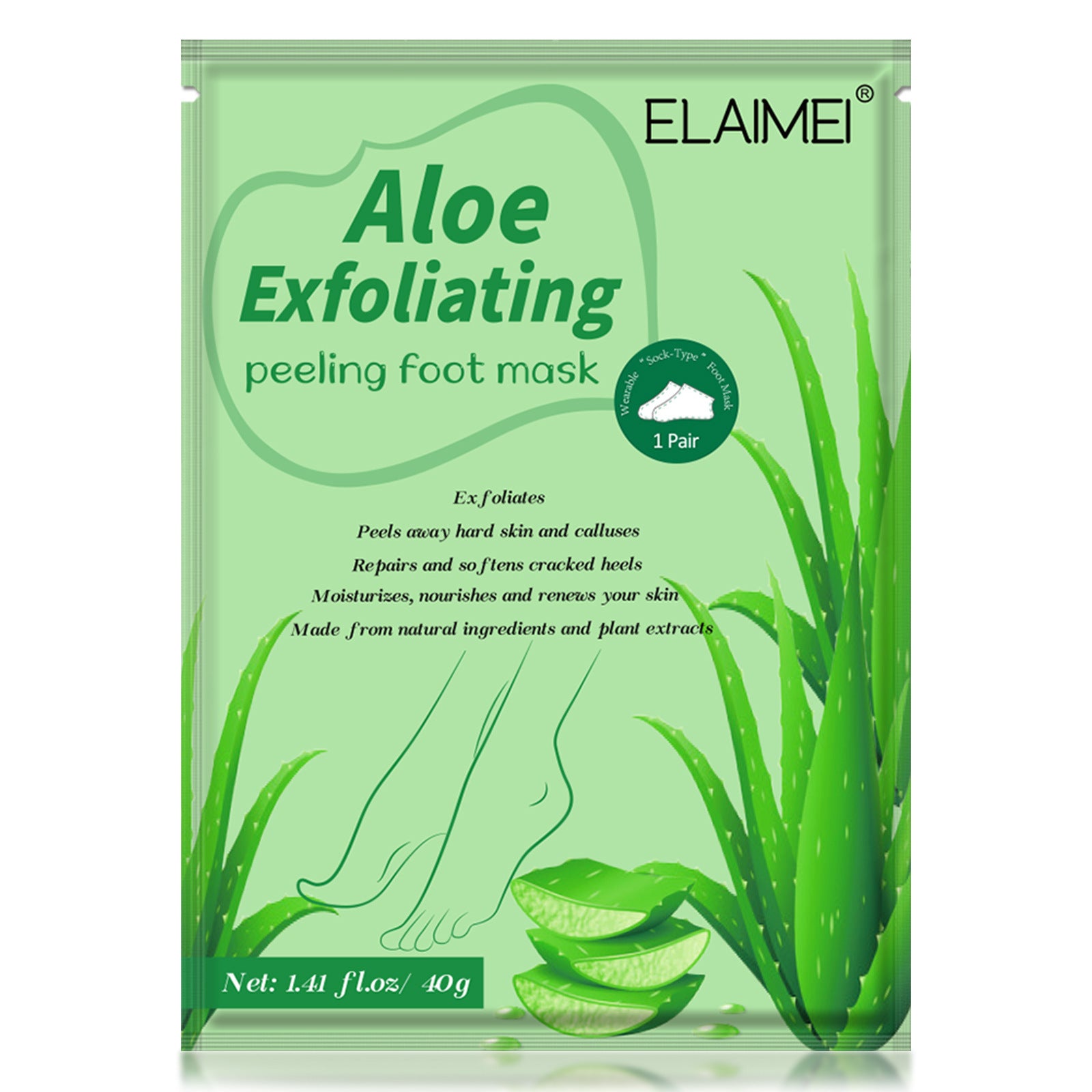Whitening Foot Peel Mask