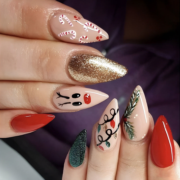 Holiday Sparkle Nail Set