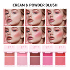 2 in 1 Cream & Powder Blush