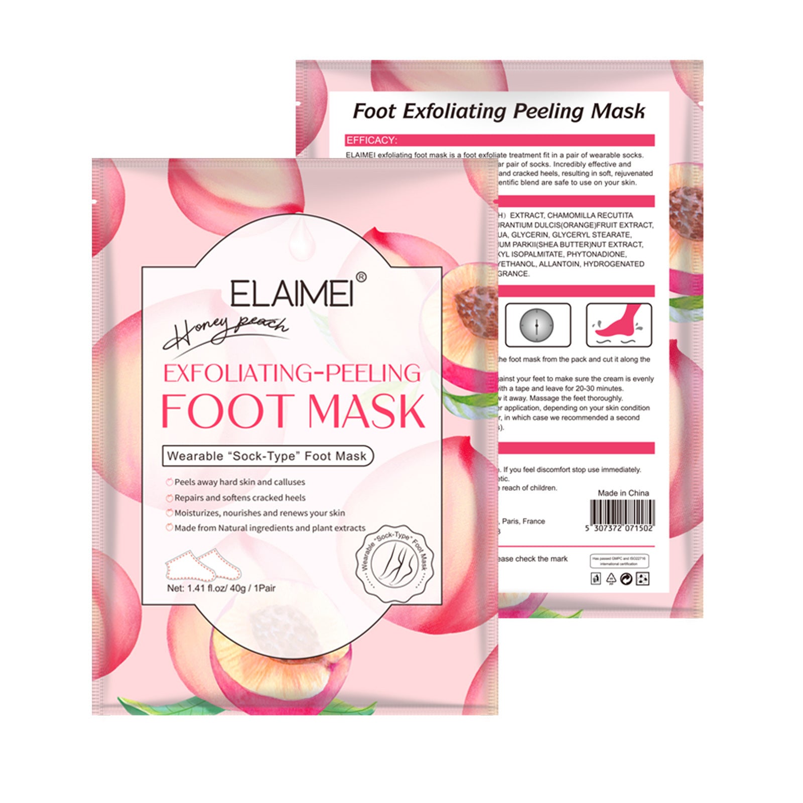 Whitening Foot Peel Mask
