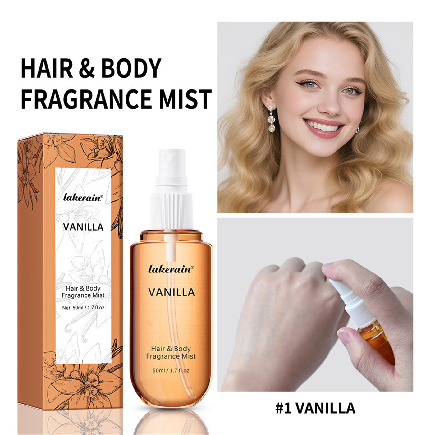 Hair & Body Fragrance Mist